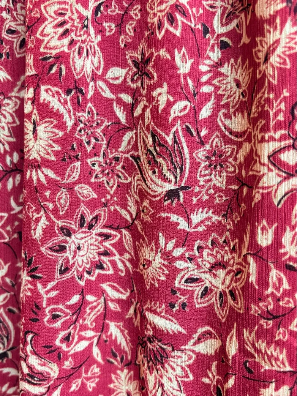 Ann Taylor Factory Fuschia Paisley Dress - Picture 3 of 3